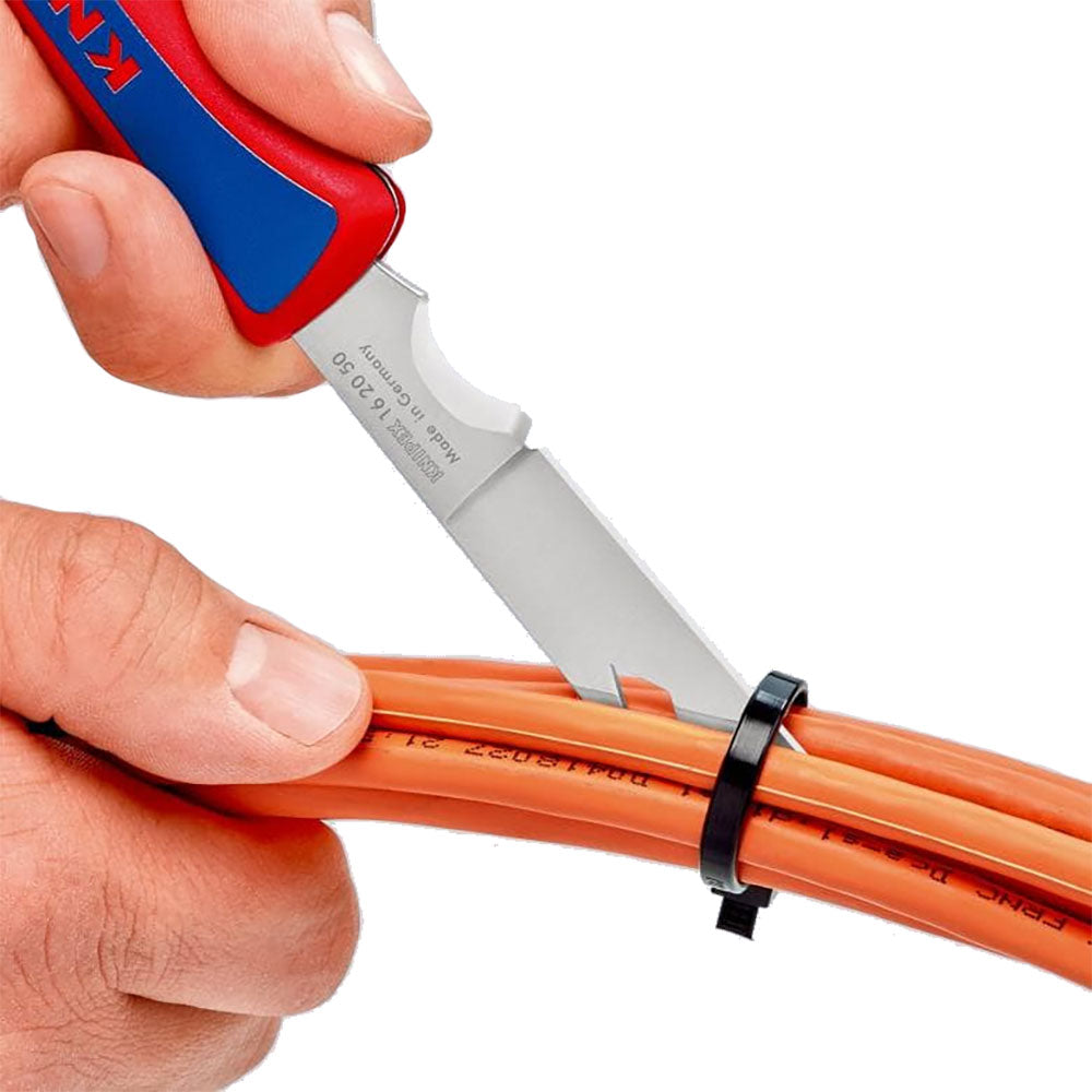KNIPEX 16 20 50 SB Folding Knife for Electricians