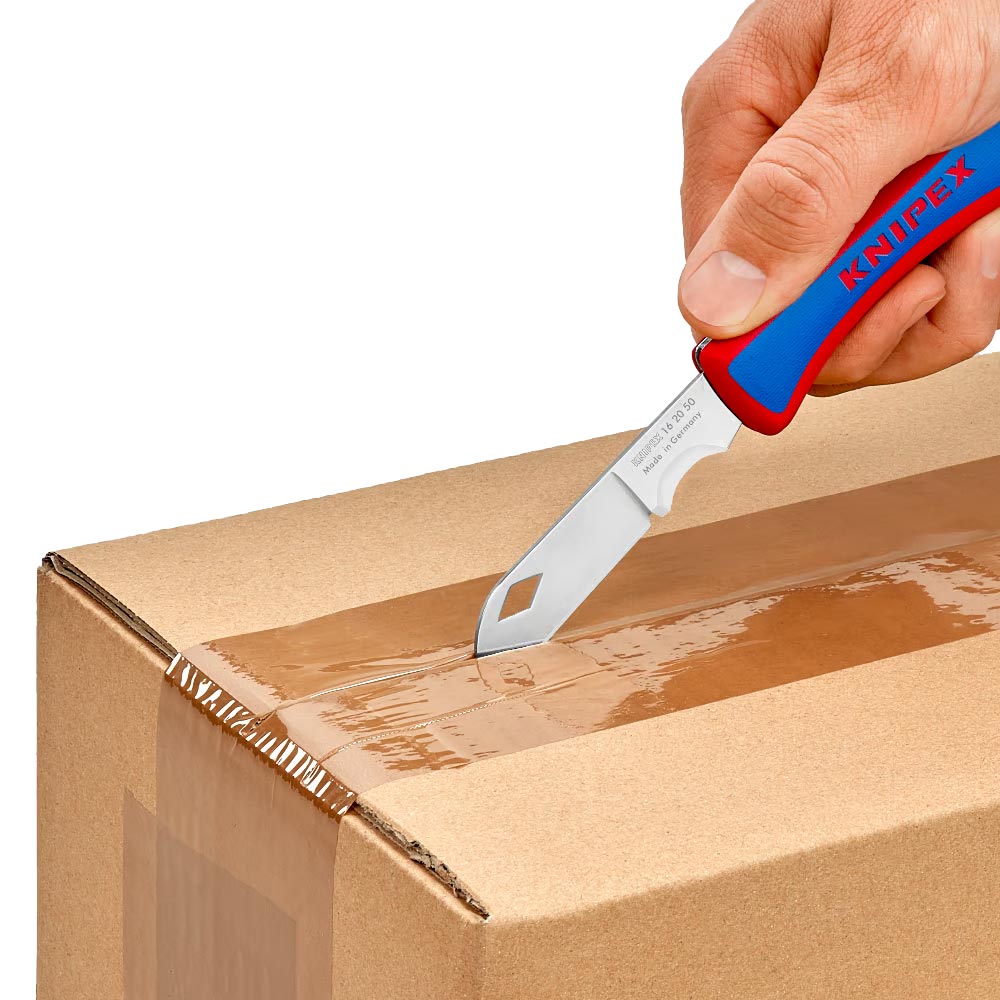 KNIPEX 16 20 50 SB Folding Knife for Electricians