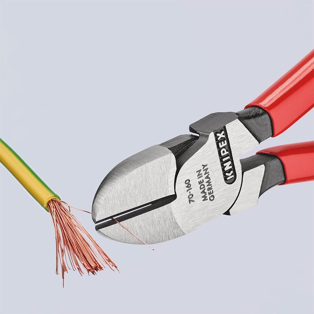 KNIPEX 70 01 160 Diagonal Side Cutters 160mm