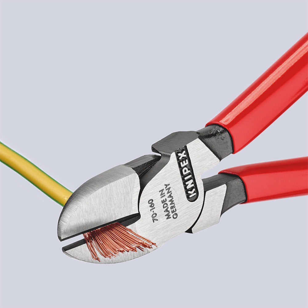 KNIPEX 70 01 160 Diagonal Side Cutters 160mm