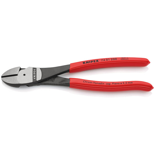 KNIPEX 74 01 200 High Leverage Diagonal Cutter 200mm