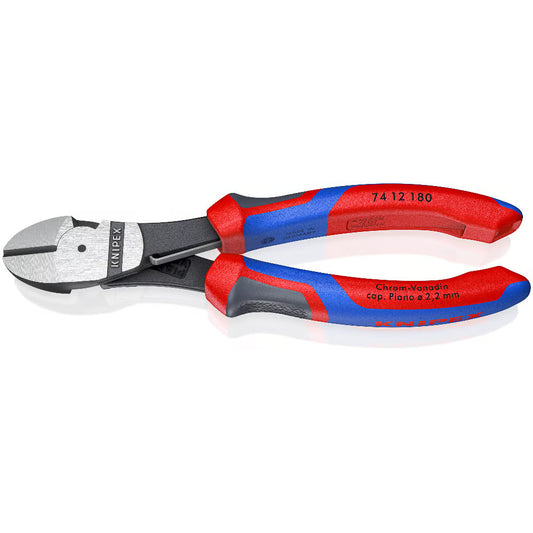 KNIPEX 74 12 180 Diagonal Cutter M-Grip 180mm