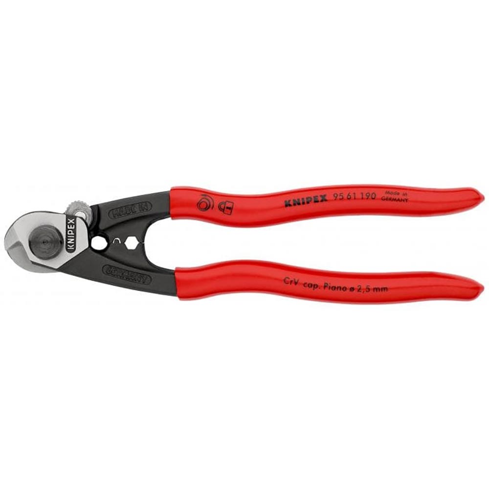 KNIPEX 95 61 190 Wire Cable Cutters 190mm