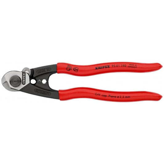 KNIPEX 95 61 190 Wire Cable Cutters 190mm
