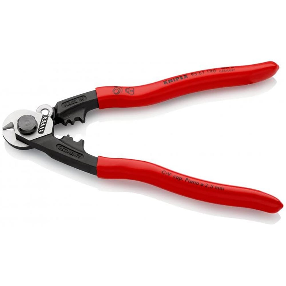 KNIPEX 95 61 190 Wire Cable Cutters 190mm