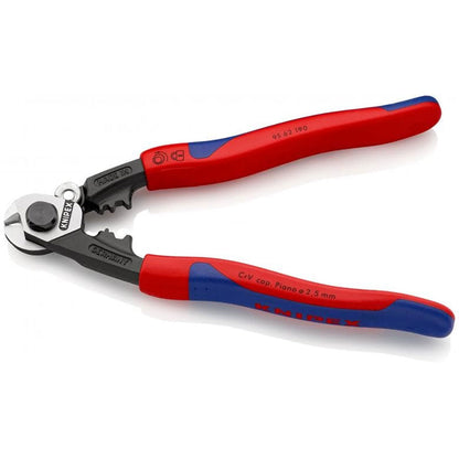KNIPEX 95 62 190 Wire Cable Cutters M-Grip 190mm