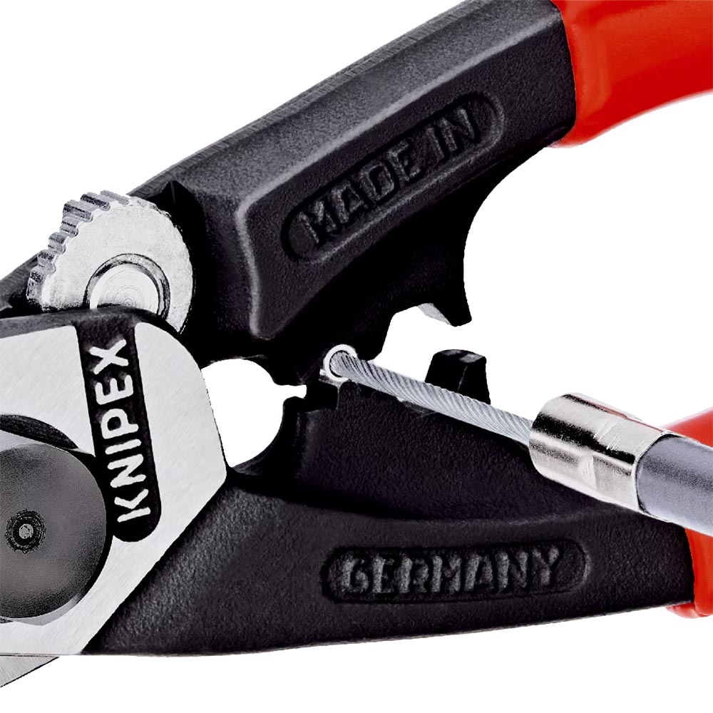 KNIPEX 95 62 190 Wire Cable Cutters M-Grip 190mm
