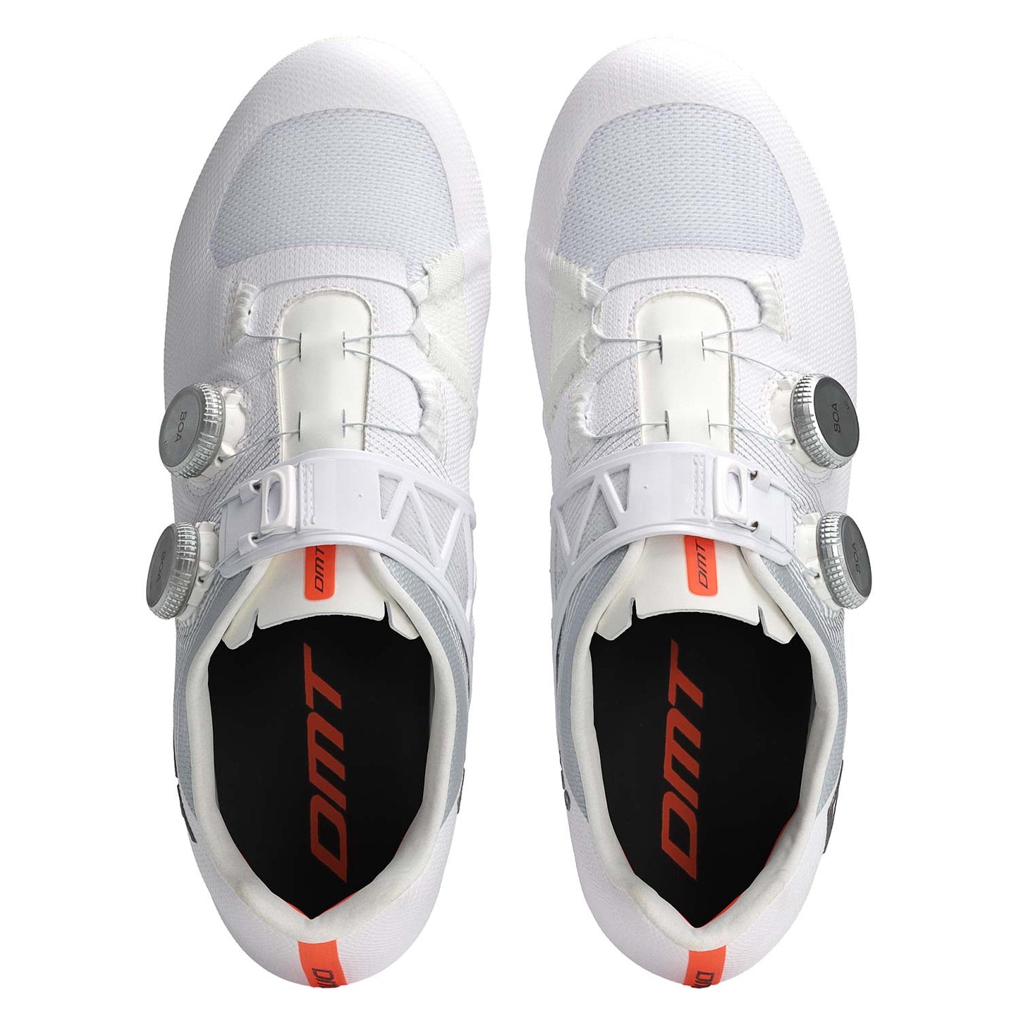 DMT Shoes KR0 Evo White/Silver Road Shoes
