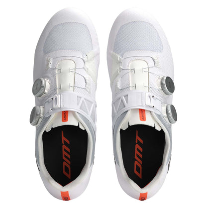 DMT Shoes KR0 Evo White/Silver Road Shoes
