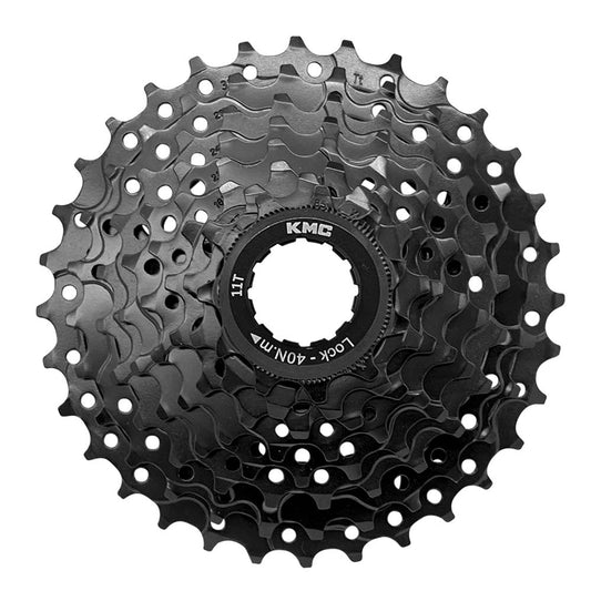 KMC REACT X8 Black Cassette