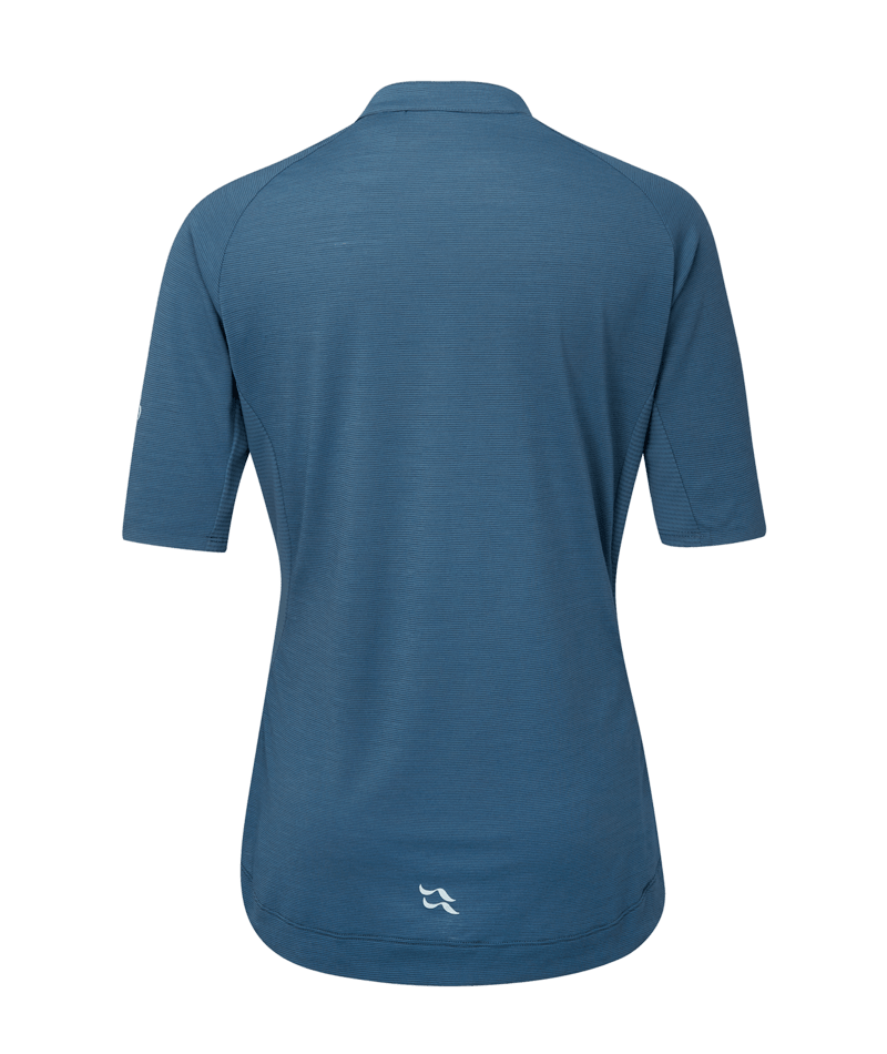Rab Cindercrino Zip Tee Womens