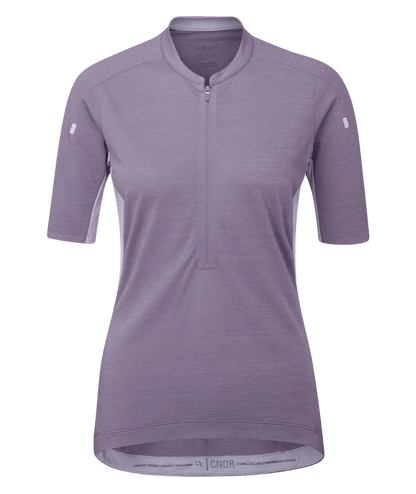 Rab Cindercrino Zip Tee Womens