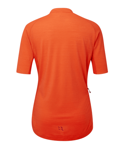 Rab Cindercrino Zip Tee Womens