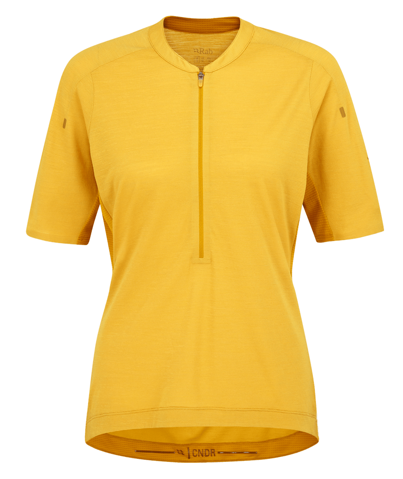 Rab Cindercrino Zip Tee Womens