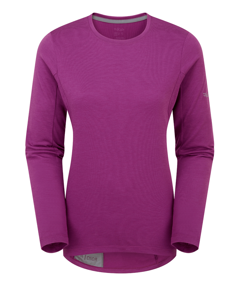 Rab Cinder Crimp LS Tee Womens