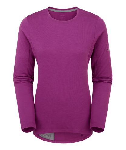 Rab Cinder Crimp LS Tee Womens