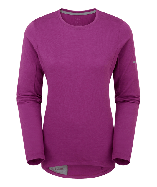 Rab Cinder Crimp LS Tee Womens