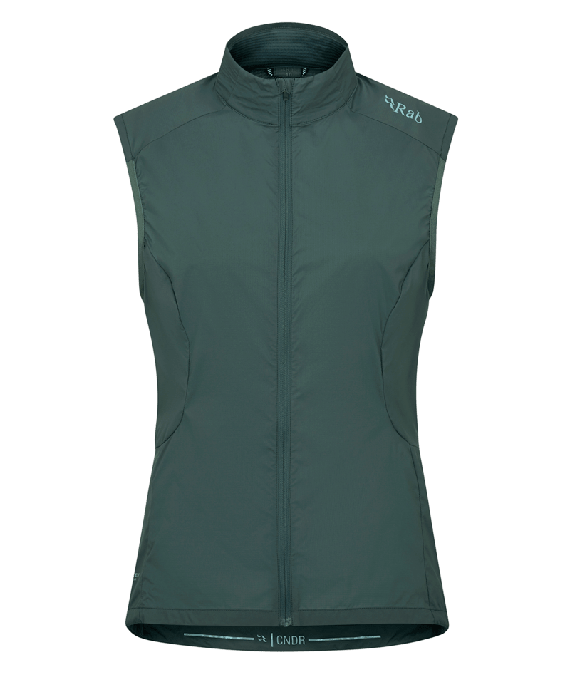Rab Cinder Windveil Vest Womens