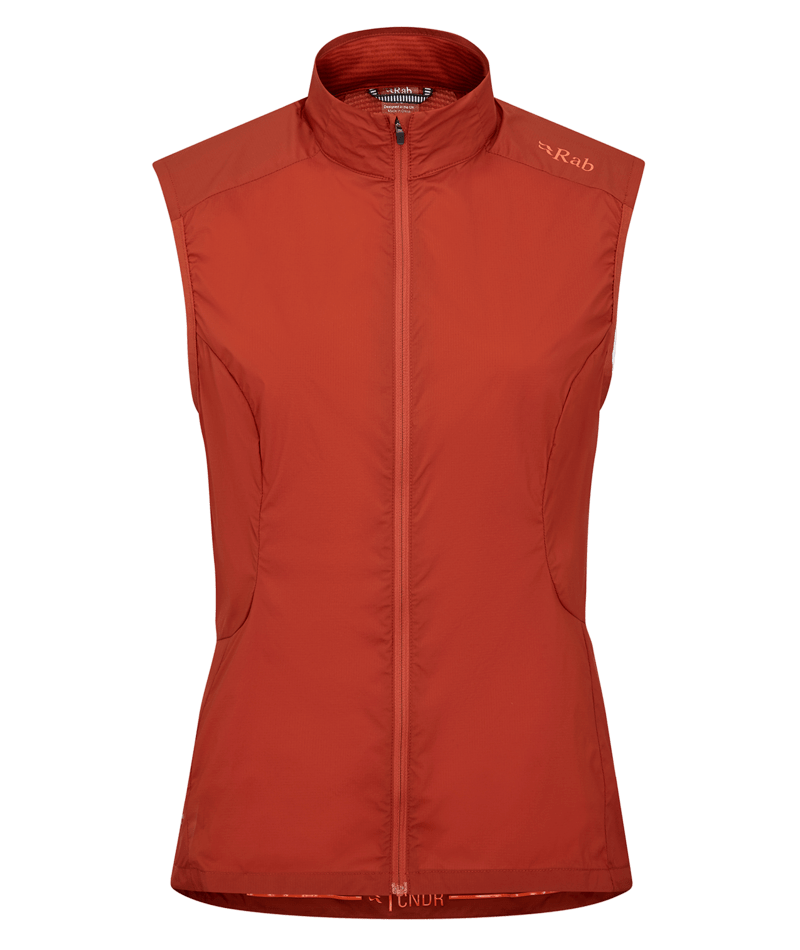 Rab Cinder Windveil Vest Womens