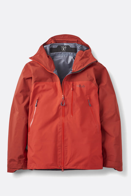 Latok Mountain GTX Jacket - Tuscan Red/Dark Horizon
