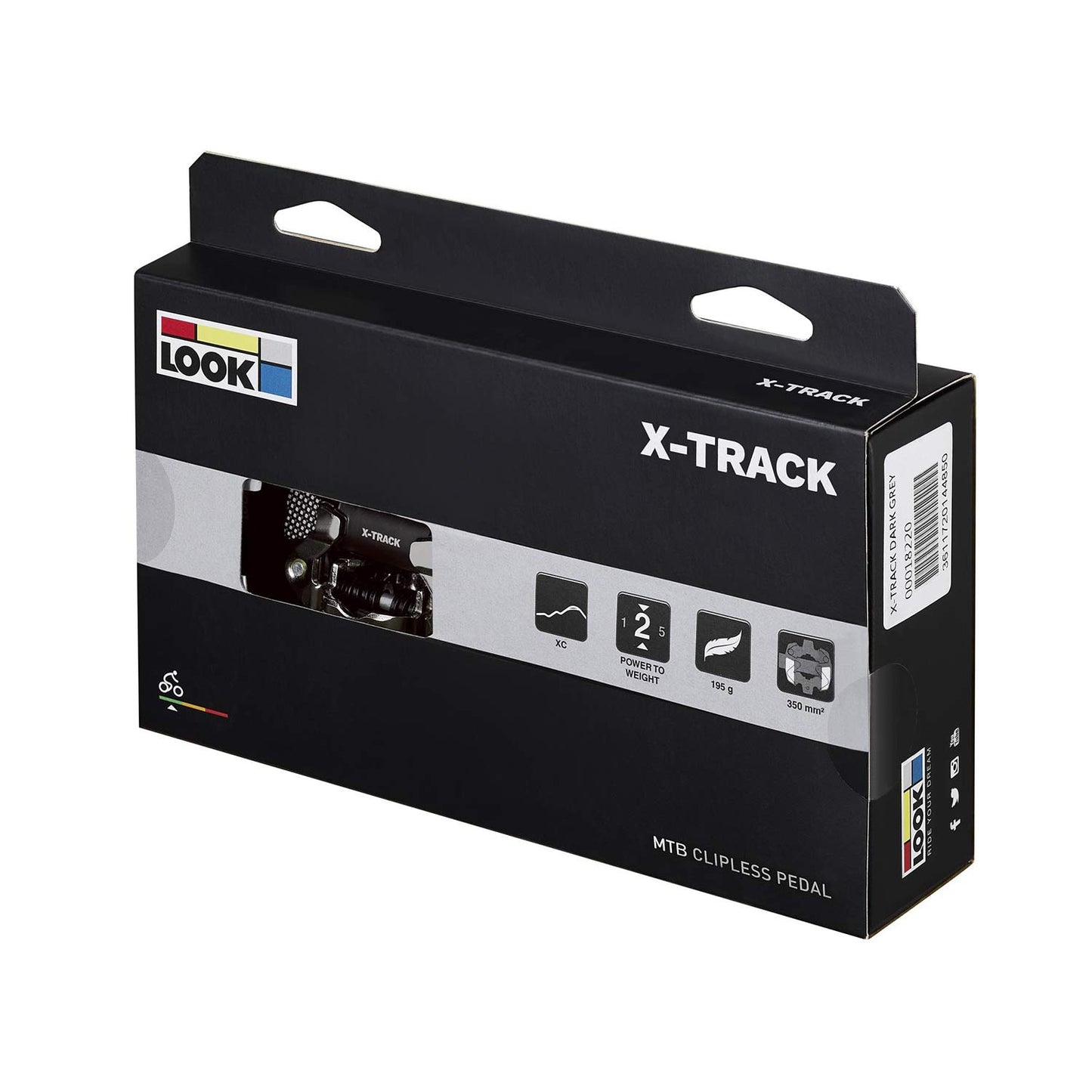 Look X-Track MTB Dark Grey Pedals