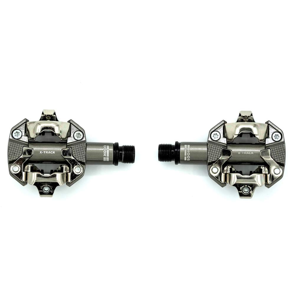 Look X-Track MTB Metallic Grey Pedals