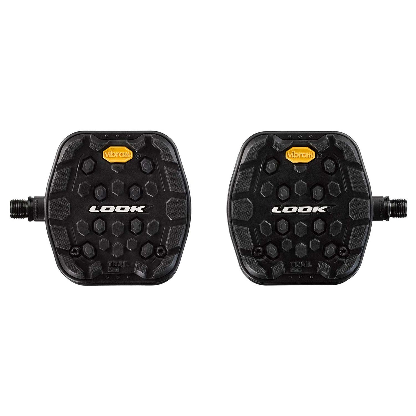 Look Trail Grip Flat Black Pedals