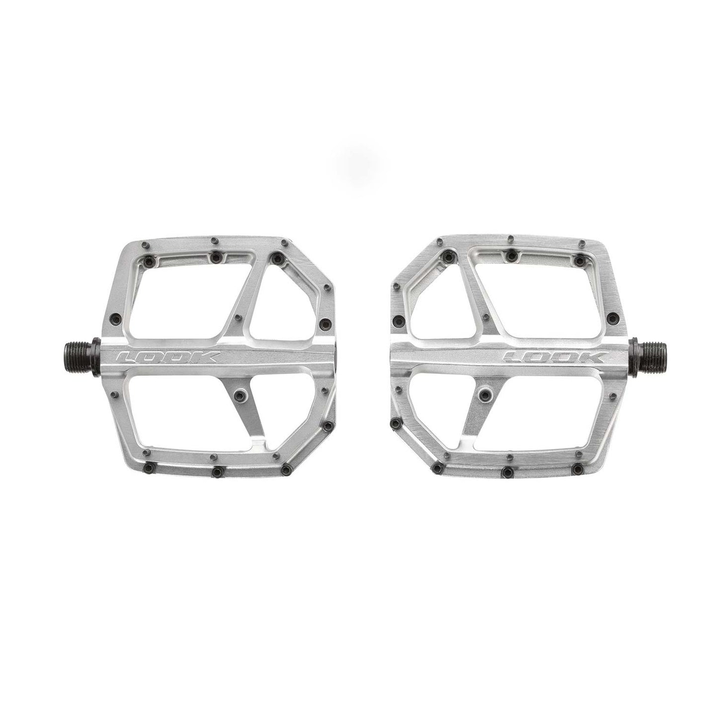 Look Trail Roc Plus Flat Silver Pedals