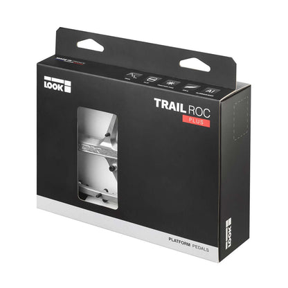 Look Trail Roc Plus Flat Silver Pedals