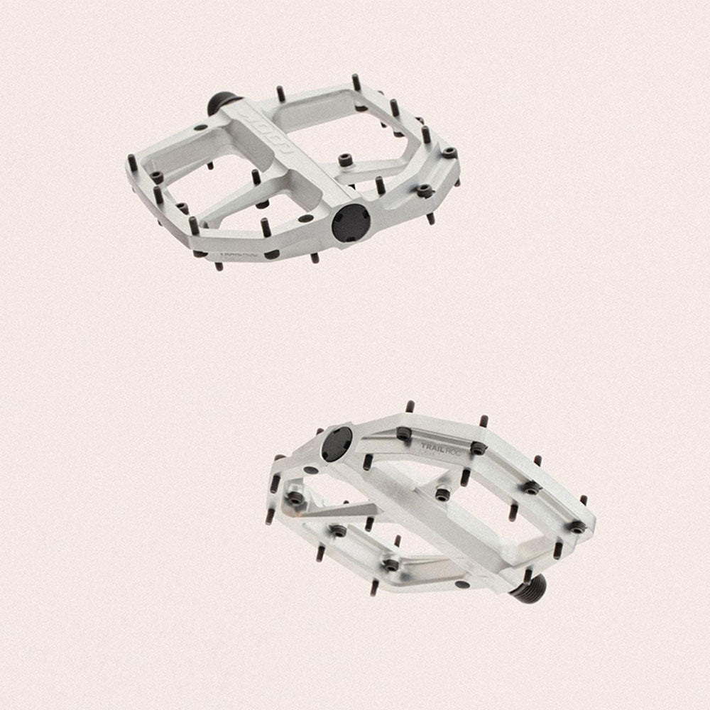 Look Trail Roc Plus Flat Silver Pedals