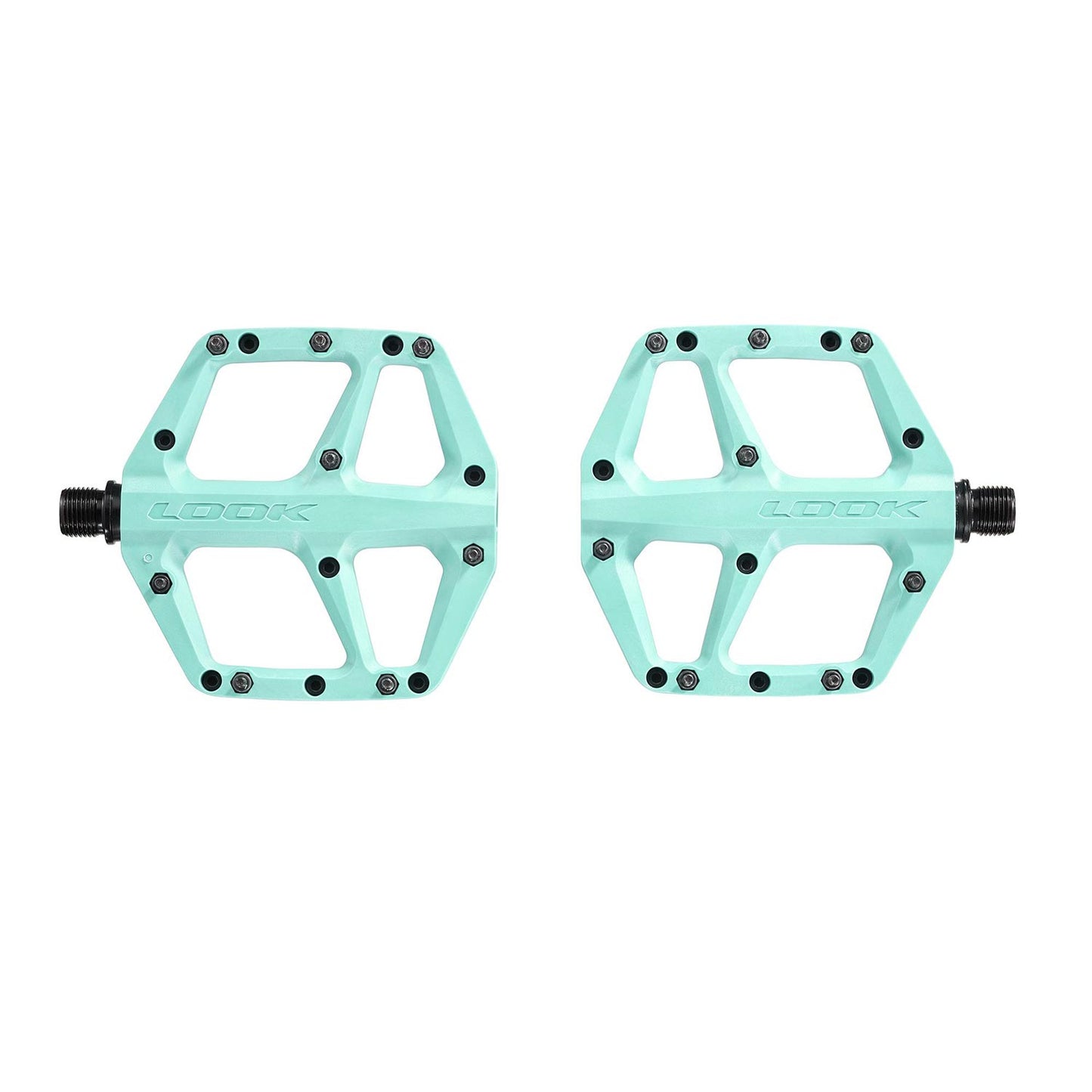 Look Trail Fusion Flat Blue Pedals