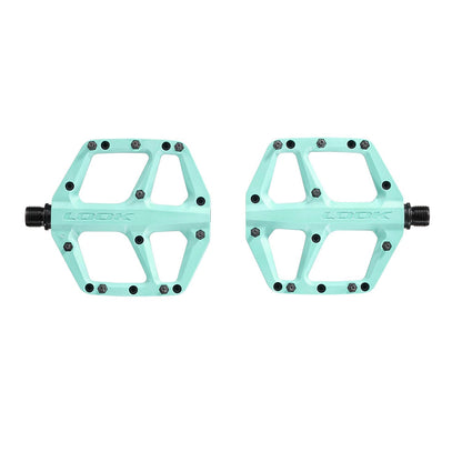 Look Trail Fusion Flat Blue Pedals