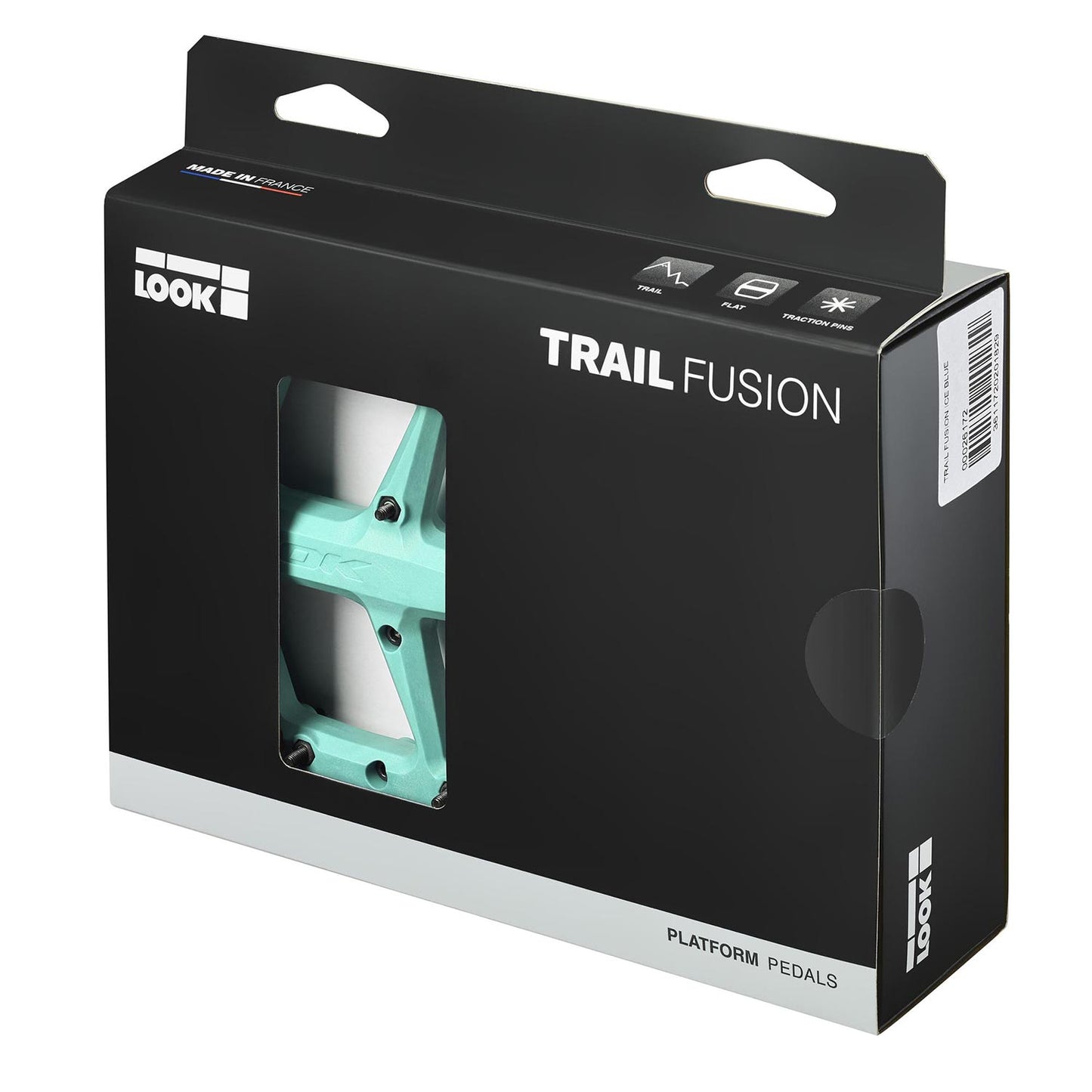 Look Trail Fusion Flat Blue Pedals