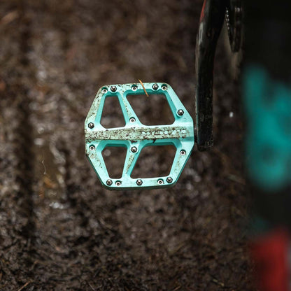 Look Trail Fusion Flat Blue Pedals
