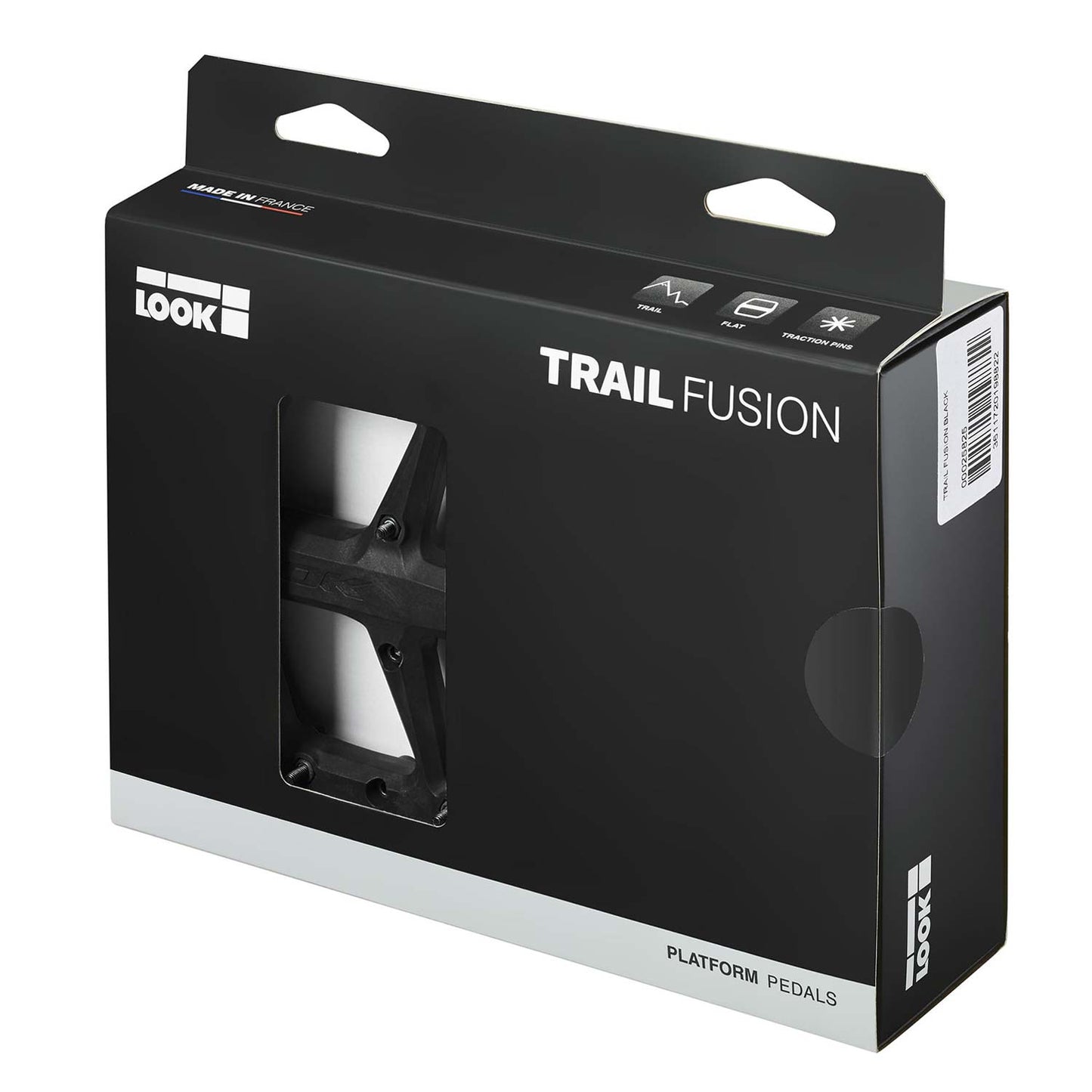 Look Trail Fusion Flat Black Pedals