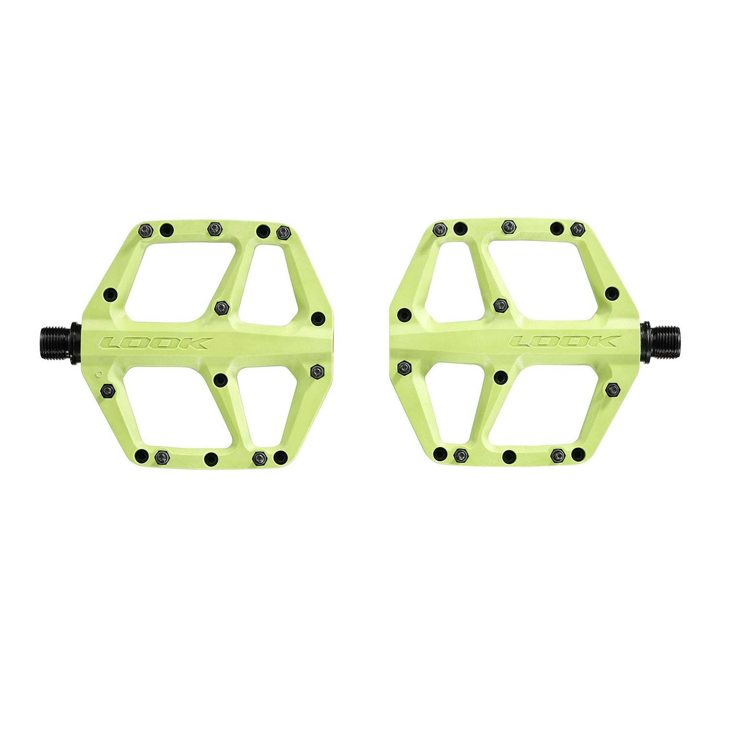 Look Trail Fusion Flat Lime Green Pedals