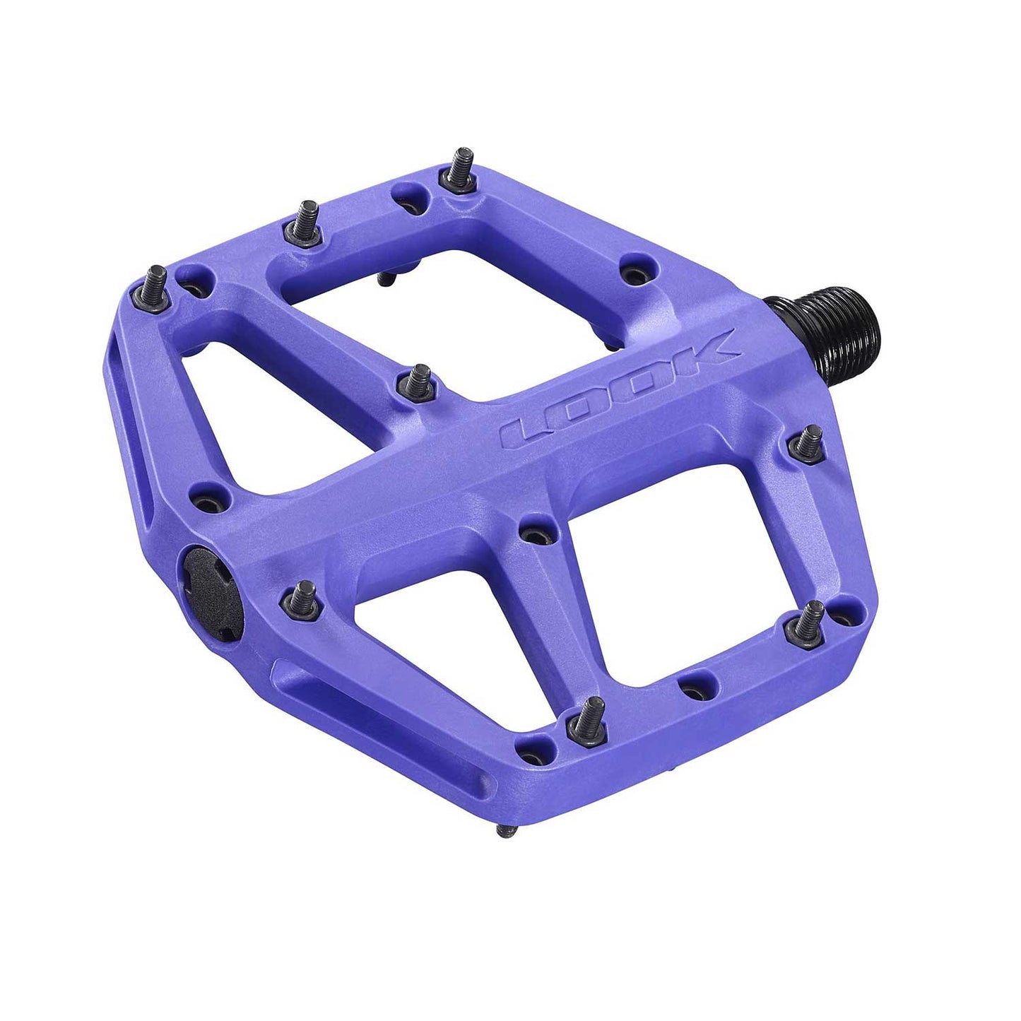 Look Trail Fusion Flat Purple Pedals