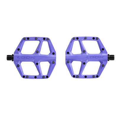 Look Trail Fusion Flat Purple Pedals
