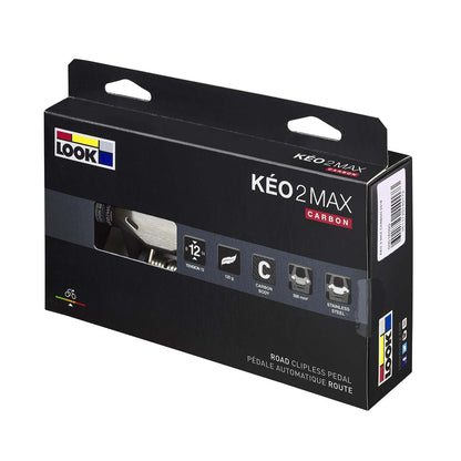 Look Keo 2 Max Carbon Black Pedals
