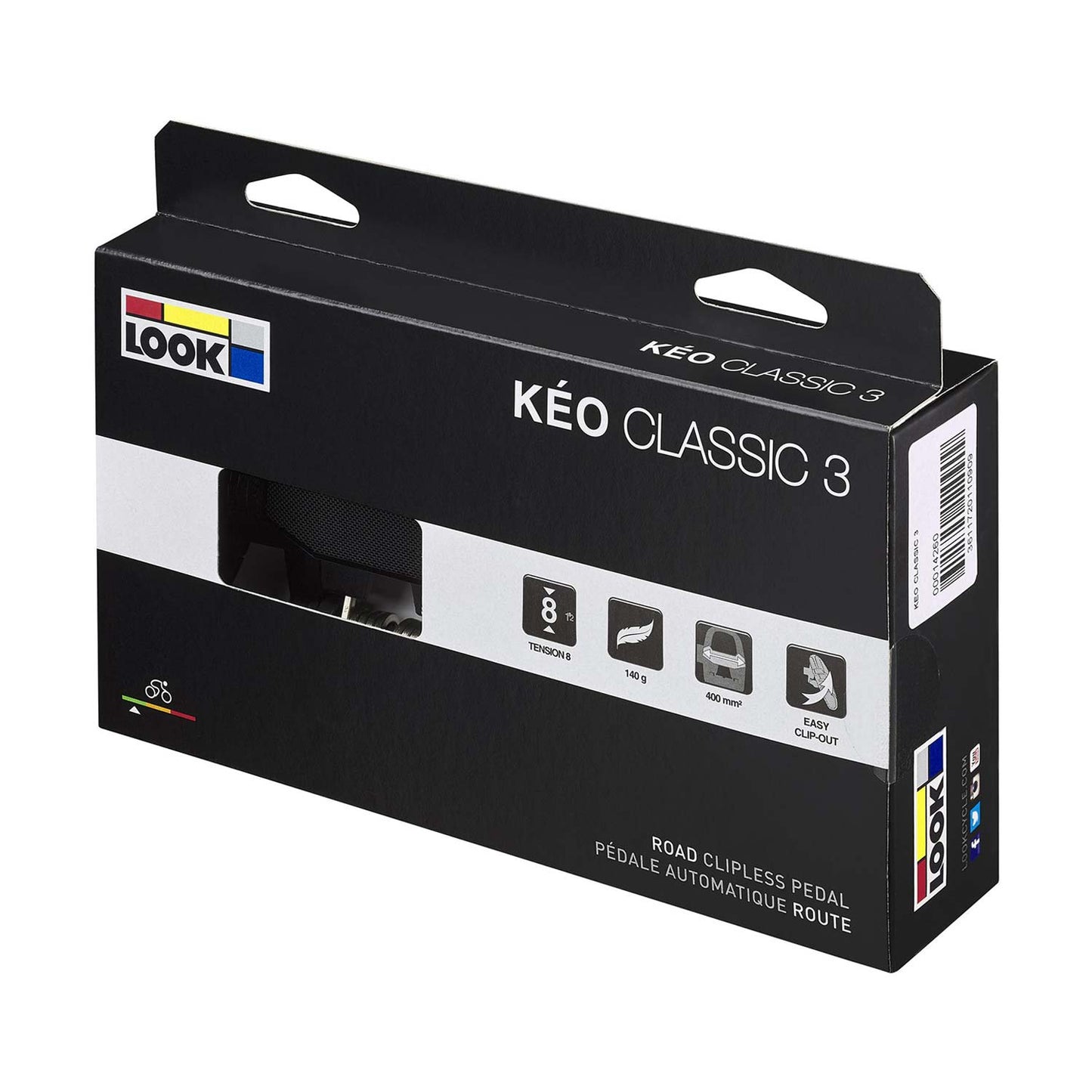 Look Keo Classic 3 Black Pedals