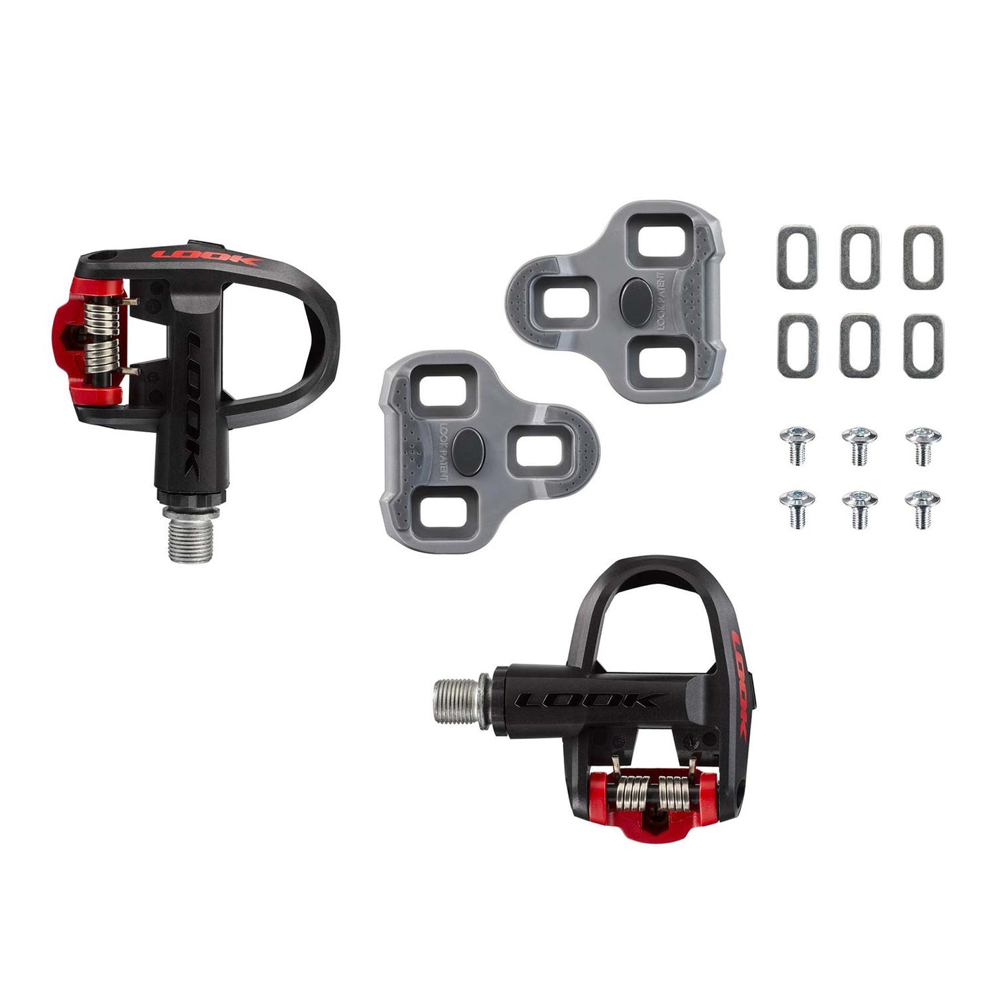 Look Keo Classic 3 Black/Red Pedals