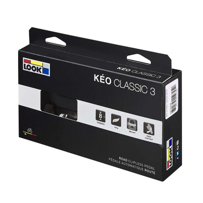 Look Keo Classic 3 Black/White Pedals