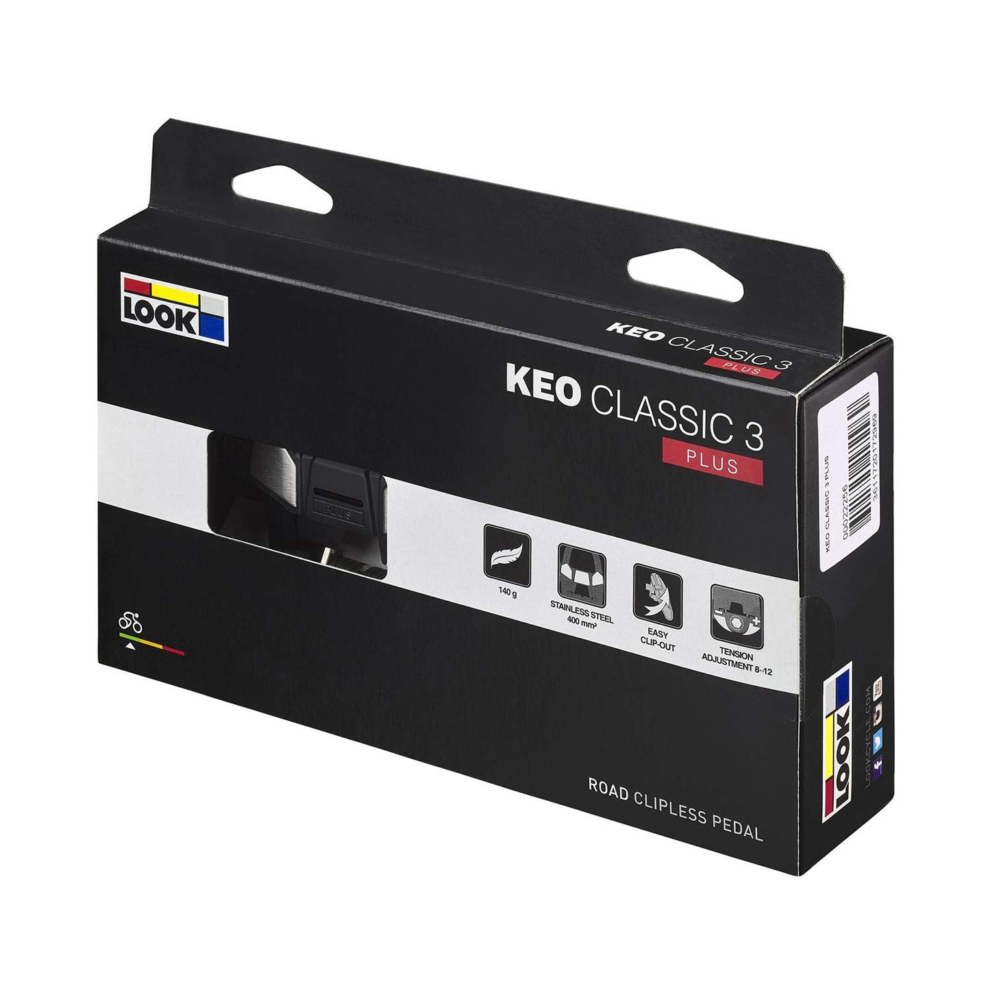 Look Keo Classic 3 Plus Black Pedals