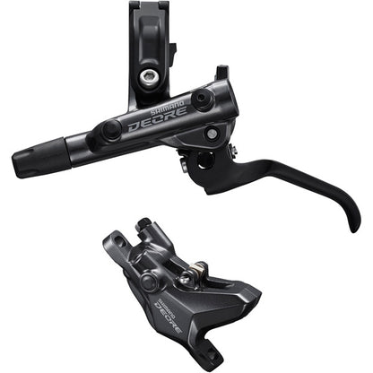 Shimano Deore BR-M6100/BL-M6100 Deore bled brake lever/post mount 2 pot calliper
