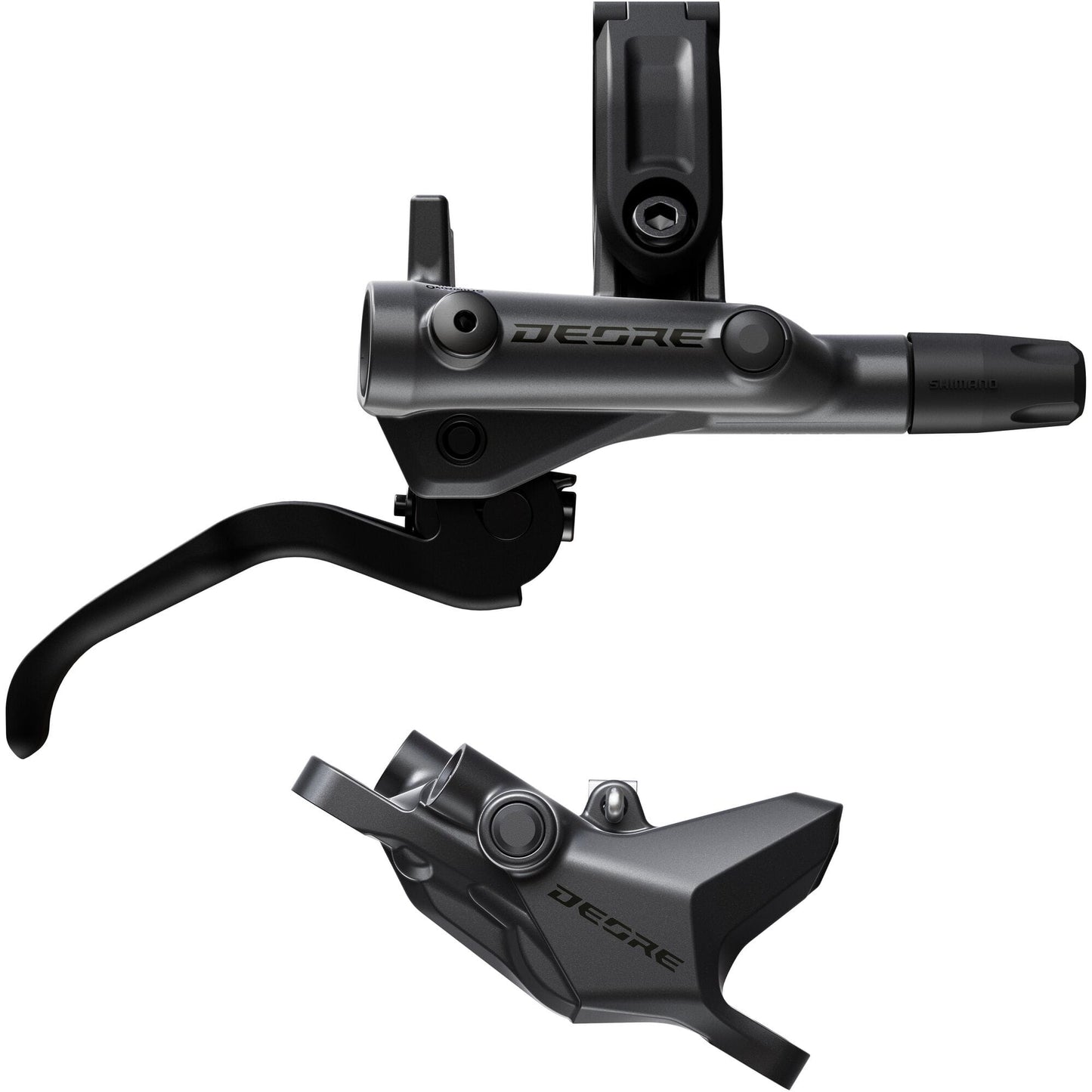 Shimano BR-M6200 Deore front 2 pot bled brake lever/post mount calliper, 1000 mm