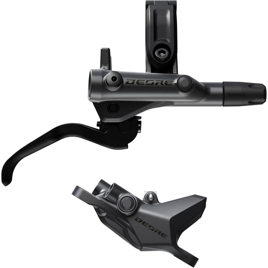 Shimano BR-M6200 Deore front 2 pot bled brake lever/post mount calliper, 1000 mm