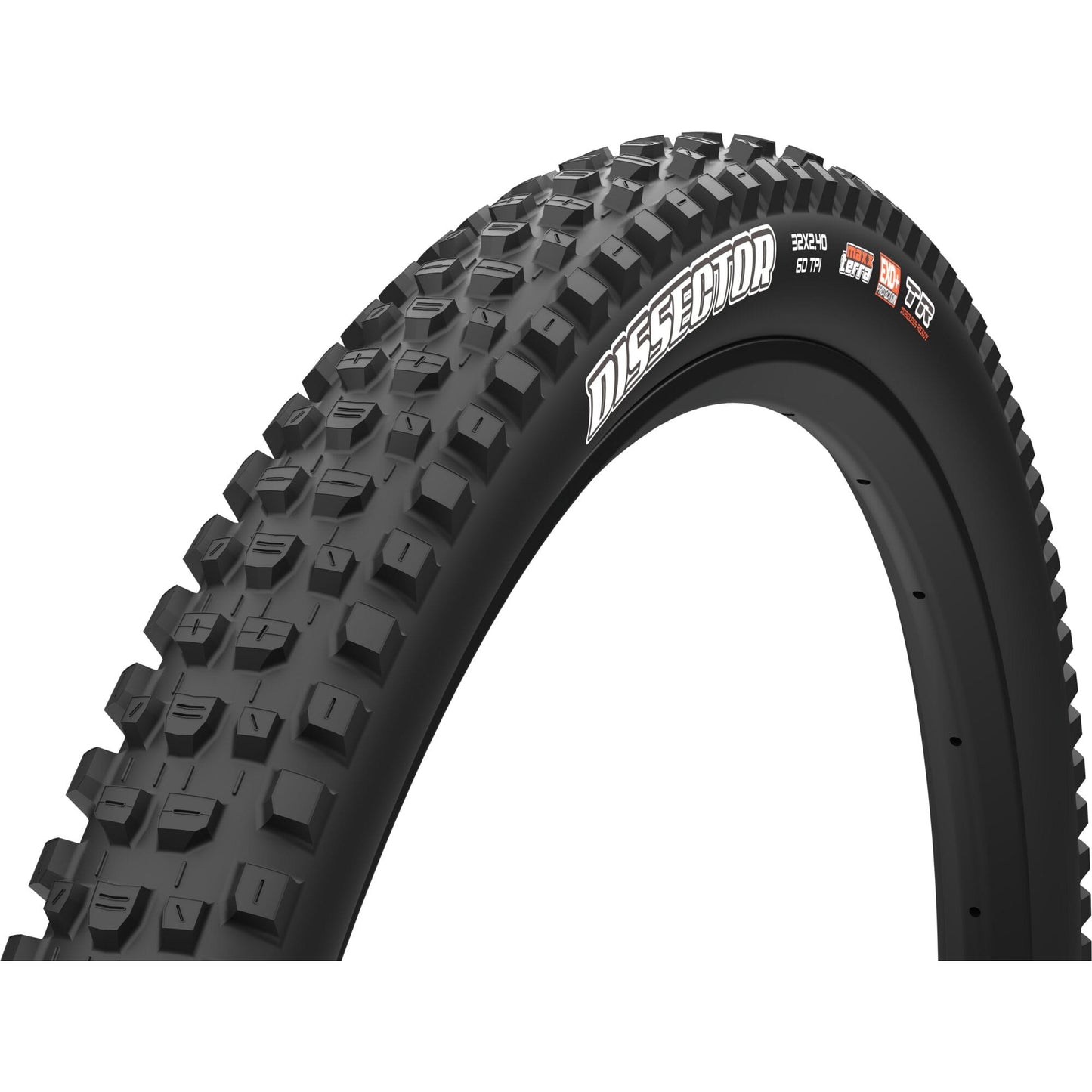 Maxxis Dissector 32 x 2.40 120 TPI Folding MaxxTerra EXO+ Tubeless Tyre