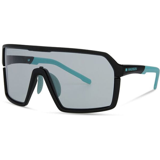 Madison Eyewear Crypto Matt Black Sunglasses - Photochromic (Cat 1-3) Lens