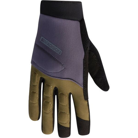 Zenith Gloves, navy haze / dark olive - x-small