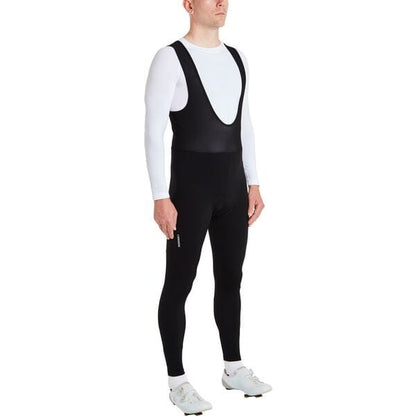 Madison Freewheel Men's Thermal Bib Tights With Pad, black
